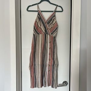 Midi striped dress